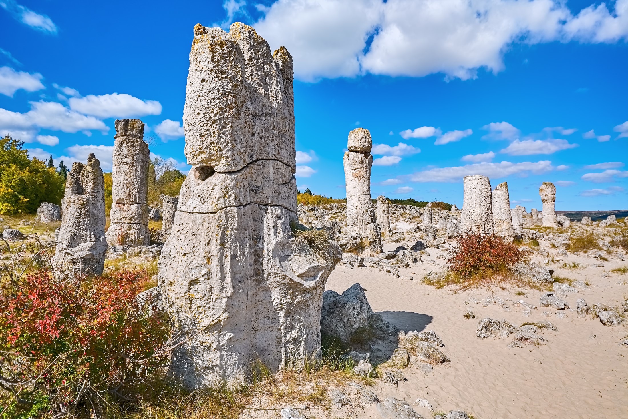 The Stone Desert (Pobiti Kamani) - Fabulous Rock Phenomenon in Varna Province, Bulgaria